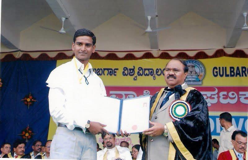 Receiving MLISc Gold Medal